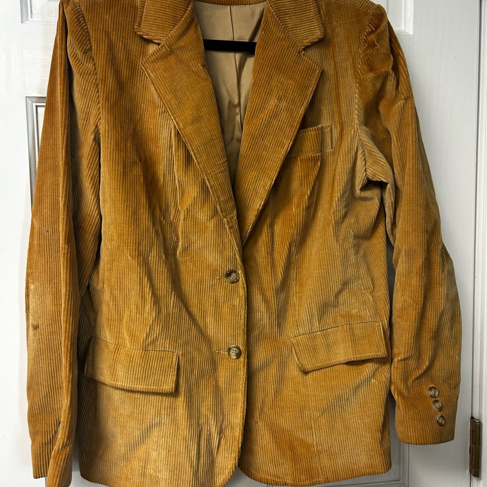 Women's Vintage Corduroy Blazer